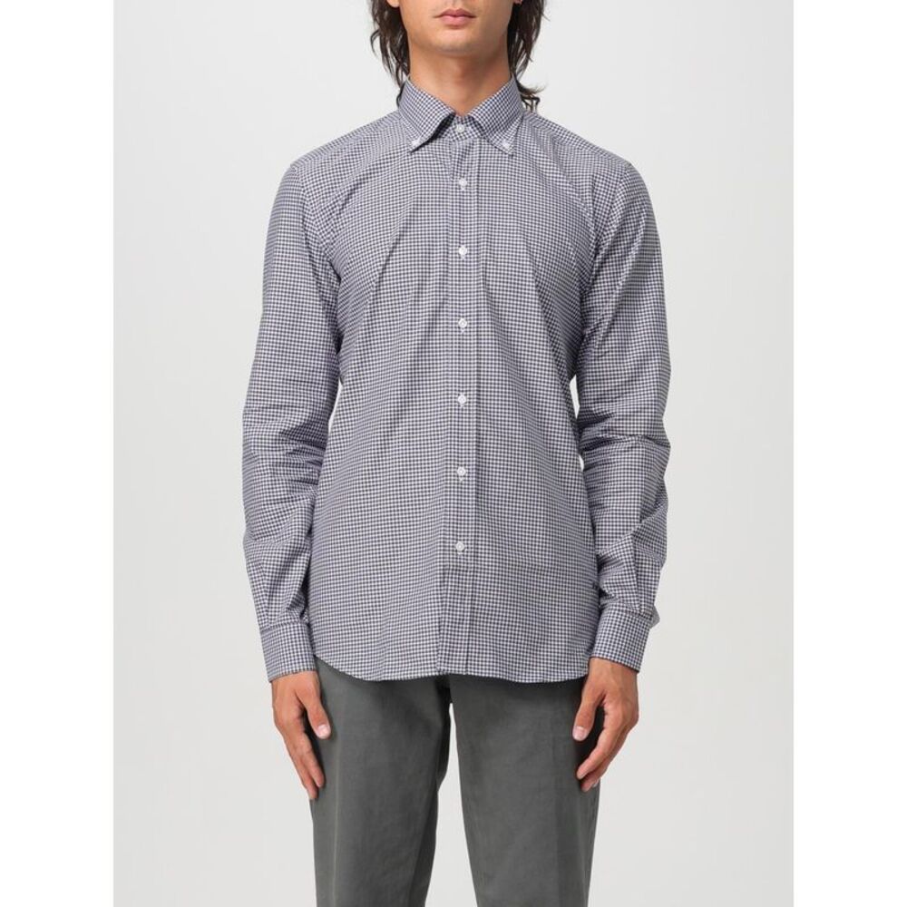 Fay Shirt Men Brown